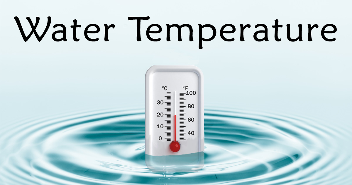 Lake Water Temperature Chart